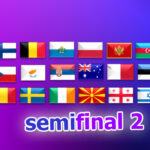 Lottningsresultatet efter semi 2 i Eurovision 2022