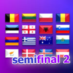 Vilka tävlar i den andra semifinalen i Eurovision 2023?