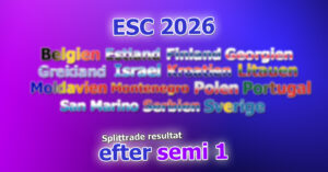 Statistik från den första semifinalen i Eurovision 2026 esc26-after-splitsf1